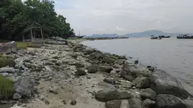 tanah pinggir pantai teluk betung