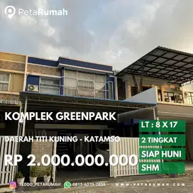 rumah furnish komplek greenpark daerah titi kuning johor