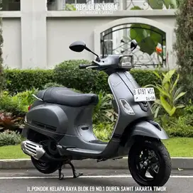 Vespa S IGET 125 th 2018 warna Grey Doff PERFECT CONDITION.