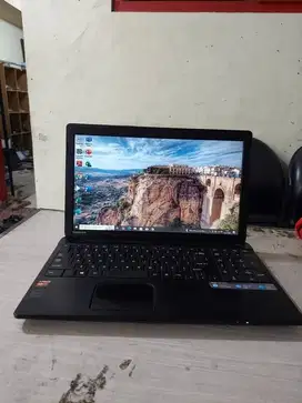 Laptop toshiba C55D-A AMD A6 5200 normal lancar