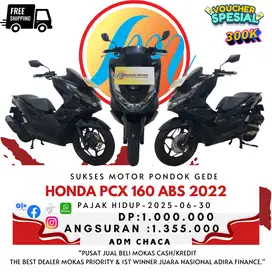 HONDA PCX 160 ABS 2022 PLAT DEPOK DP 1.000 LIKE NEW