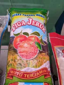 Beras cap tiga jeruk (20kg)
