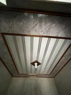 Plafon Pvc terpasang