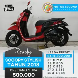 Ready scoopy th 2018 Dp mulai dari 500k aja loh guys