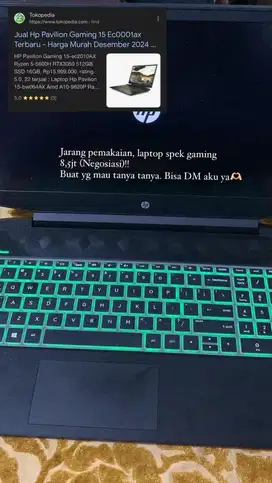 HP PAVILION SPEK GAMING