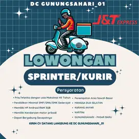 LOWONGAN KURIR J&T