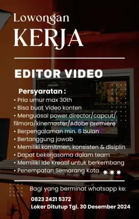 Loker Editor Video