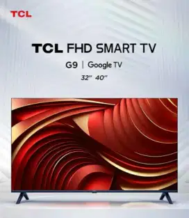 TCL 32 inch HD Digital Smart Google TV Tcl 32G9 Framless