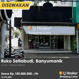 Ruko di Setiabudi, Semarang dekat Toko ADA cocok untuk Usaha