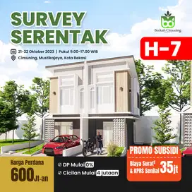 Rumah Dijual Murah 2 Lantai 400 Jutaan Dekat Tol Grand Wisata Bekasi
