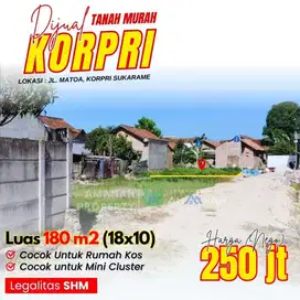 JUAL TANAH DEKAT ITERA DAN KAMPUS UIN