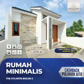 Rumah Solo Barat 300 jt-an dekat Komplek AURI Colomadu