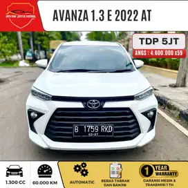 Dp 5JT Avanza 2022 matic Putih PROMO CASH DAN KREDIT AKHIR TAHUN