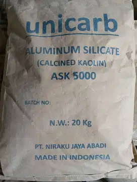 Micronized Calcined Kaolin Ultrafine untuk Cosmetic Grade