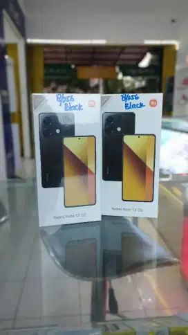 NEW REDMI NOTE 13 5G 8 256GB HITAM