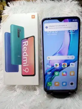 JUAL HP SECOND REDMI 9 RAM 4+1/64 KOTAK