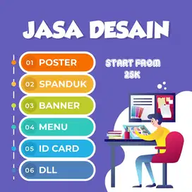 Jasa Desain Grafis Poster Brosur Spanduk Banner Feed Instagram, dll