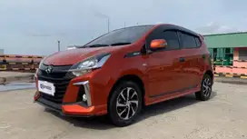 TDP 10Jt Daihatsu Ayla 1.2 R Deluxe Bensin-MT 2019 Orange