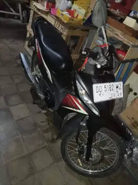 Dijual Motor honda revo fit baru km1311 refo lelang rendah tanpa cacat