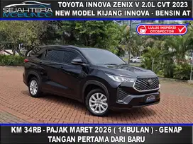 PAJAK=14 BULAN Bunga=4% Tdp=40jt KM=34k Toyota innova Zenix V 2023