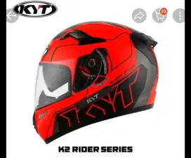 HELM KYT K2 RIDER super flou