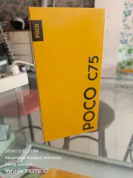 Poco C75 6+6/128gb baru garansi resmi bisa TT Kredit