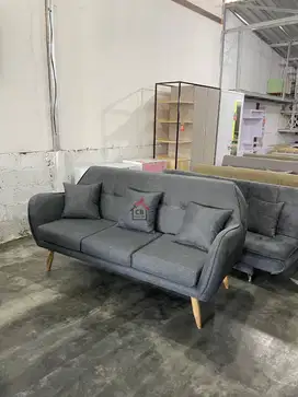 Sofa tamu 3 Seater , Bebas Pilih Kain