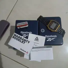 Reebok Watch Black Gold Digital RD-VNE-G9