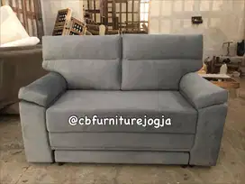 Sofa Bed Lengan Dakron , Bebas Pilih kain