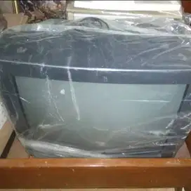 tv televisi tabung rusak mati remote remot hitachi 21  inch inci tipi