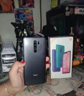 Redmi 9 ram 3+1/32 fullset ORI mulus!.