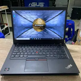 Laptop Bagus Lenovo Thinkpad T495s Ryzen 5 Pro RAM 8/256GB SLIM M-VN