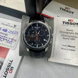 TISSOT Couturier TO35.439.16.O51.O0 GMT Chronograph Black Dial Black