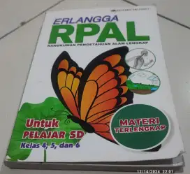 Rangkuman Pengetahuan Alam Lengkap RPAL Untuk SD Cetakan Erlangga