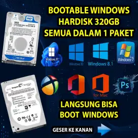 HARDISK DRIVER & PROGRAM PC/LAPTOP