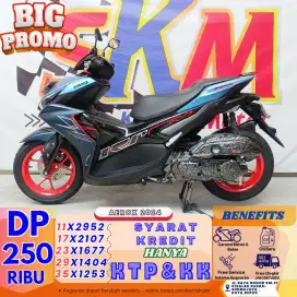 Aerox 2024 kredit DP 250rb syarat KTP dan KK