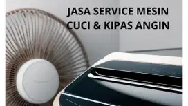 Jasa service mesin cuci & kipas angin