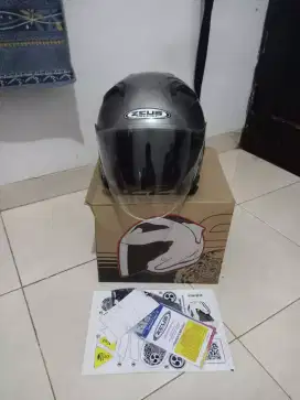 Helm motor half face Zeus original full set nego