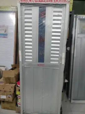 Pintu kamar mandi alumunium tebal permata door