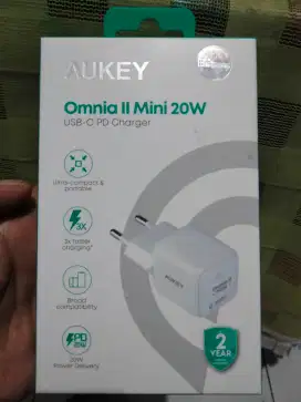 Batok kepala charger aukey tife c original