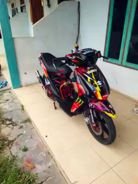 Suzuki spin 125 Full modifikasi