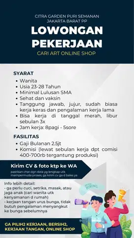 Cari ART online shop PP semanan