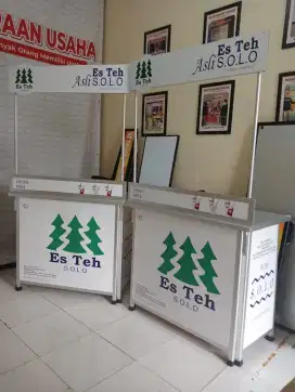 Dijua Paket usaha booth es portable baru