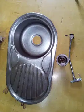 Westafel Kris stainless tebal ex pakai Rp.275rb
