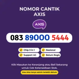 Nomor cantik Axis