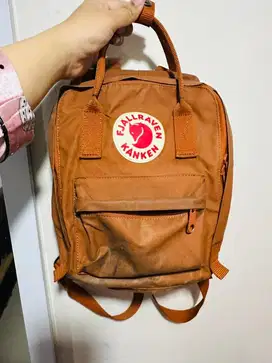 Preloved tas ransel fjallraven kanken mini terracotta