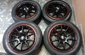 Velg Hsr R16 Serena,biante,Xtrail,Innova,rush,Civic,Camry,APV,kuda,dkk