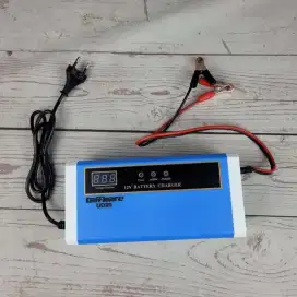 charger aki 12v 10Amper ada voltmeternya (baru)
