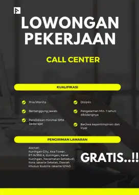 INFO LOWONGAN TERBARU