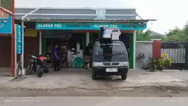 Plafon PVC terpasang terima rapih